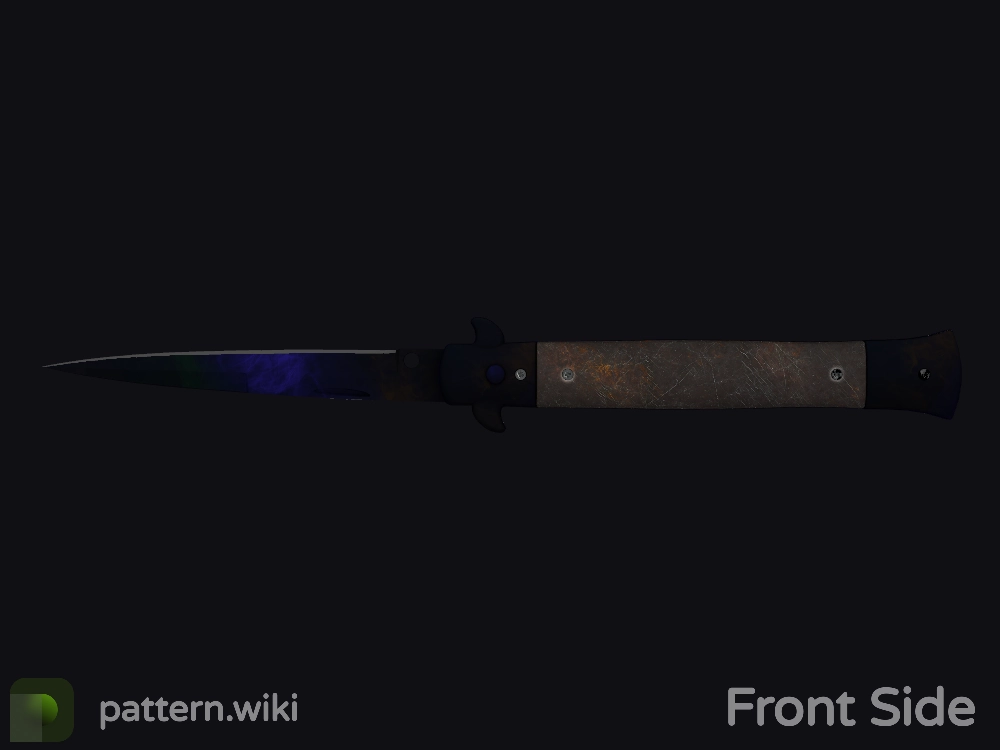 Stiletto Knife Doppler seed 349