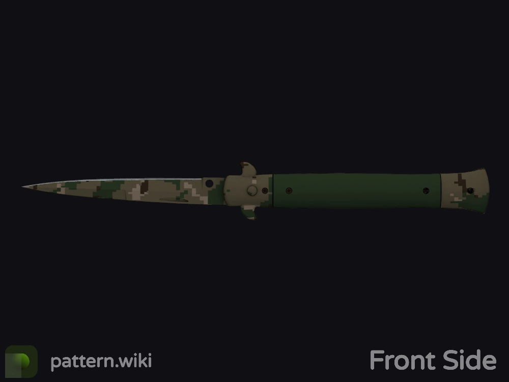 Stiletto Knife Forest DDPAT seed 307