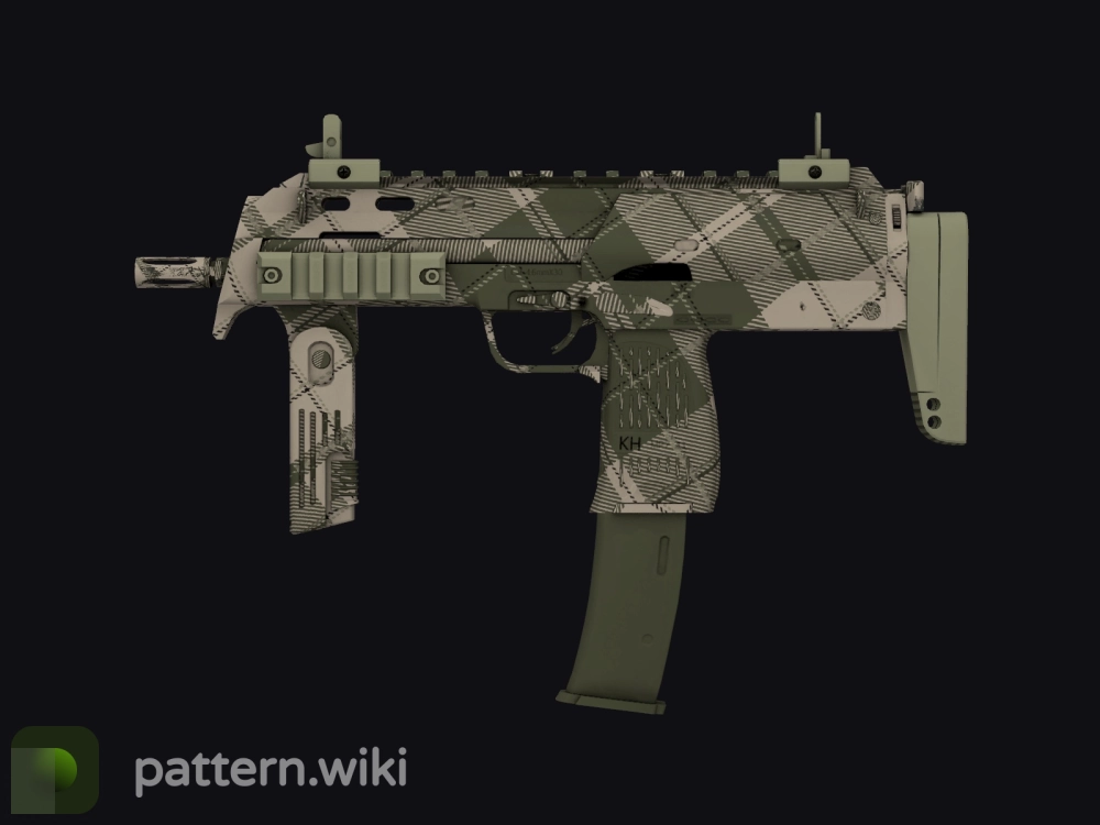 MP7 Olive Plaid seed 15