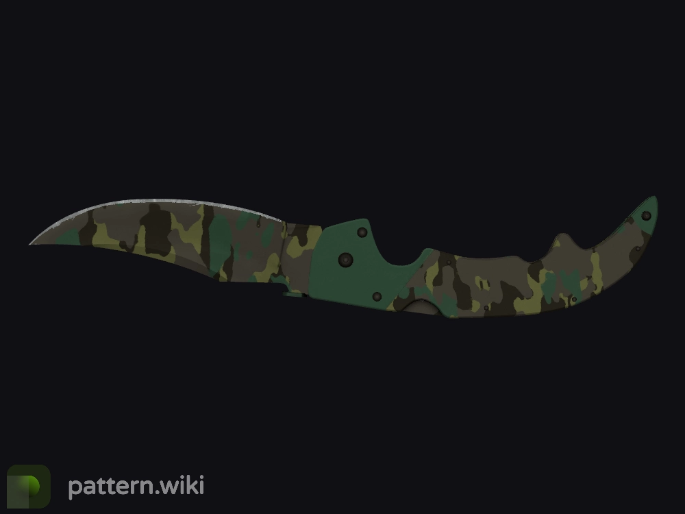 Falchion Knife Boreal Forest seed 207