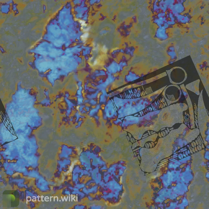 Karambit Case Hardened seed 405 pattern template