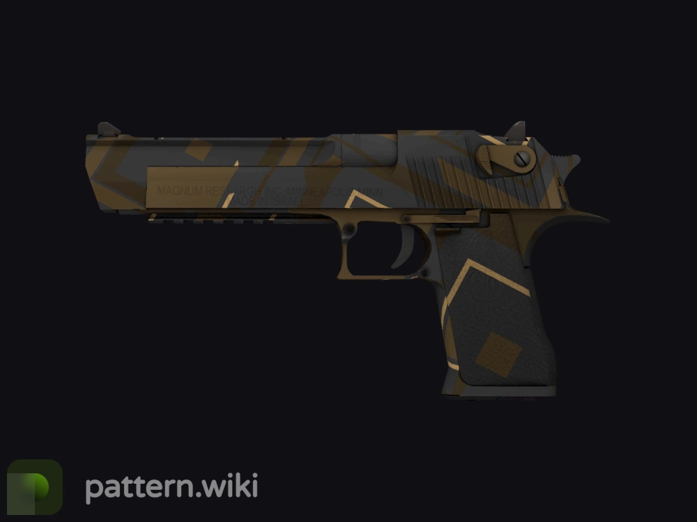 Desert Eagle Bronze Deco seed 653