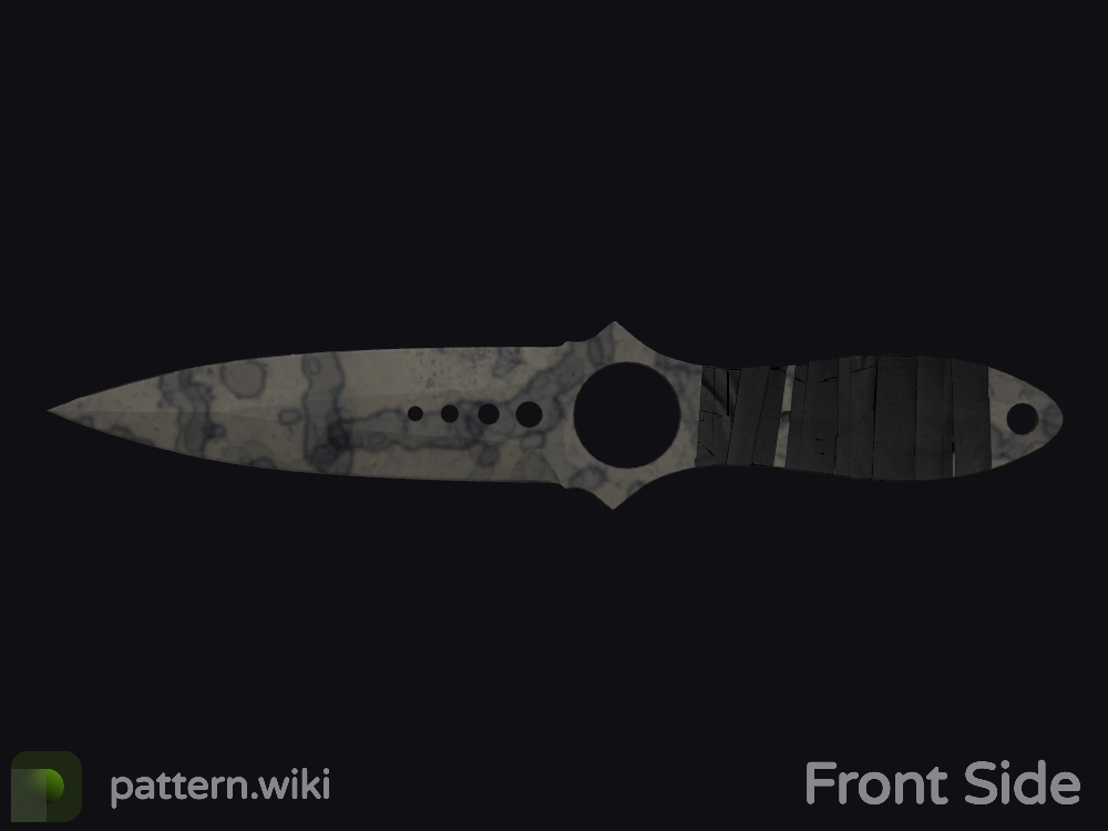 Skeleton Knife Stained seed 921