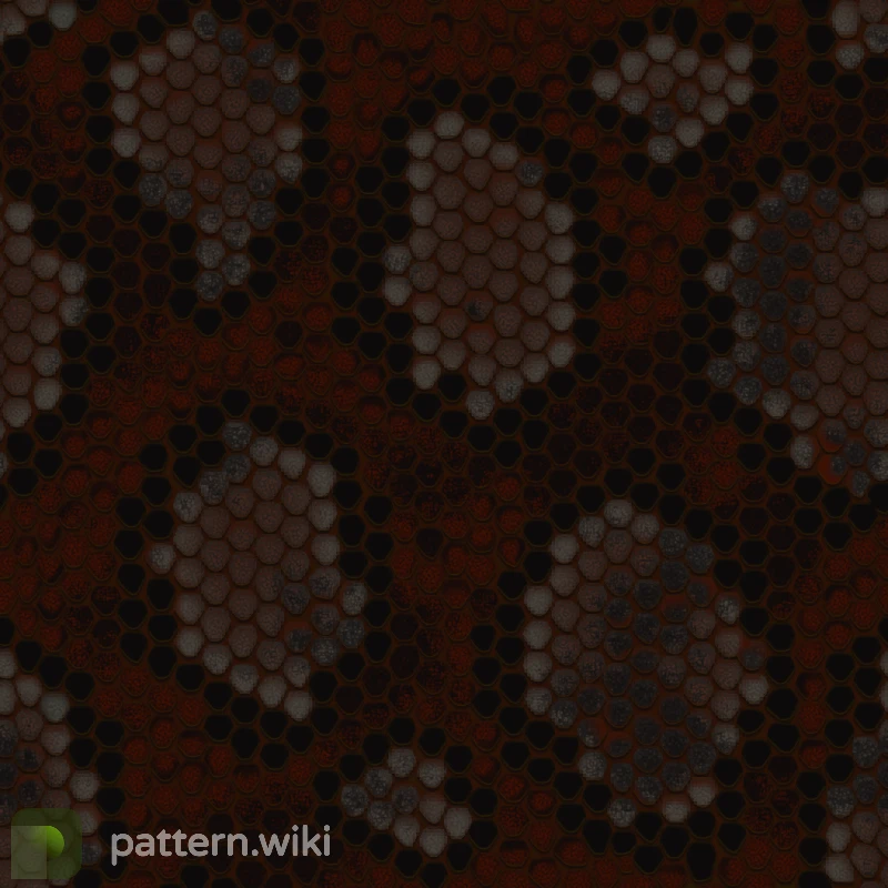 XM1014 Red Python seed 0 pattern template