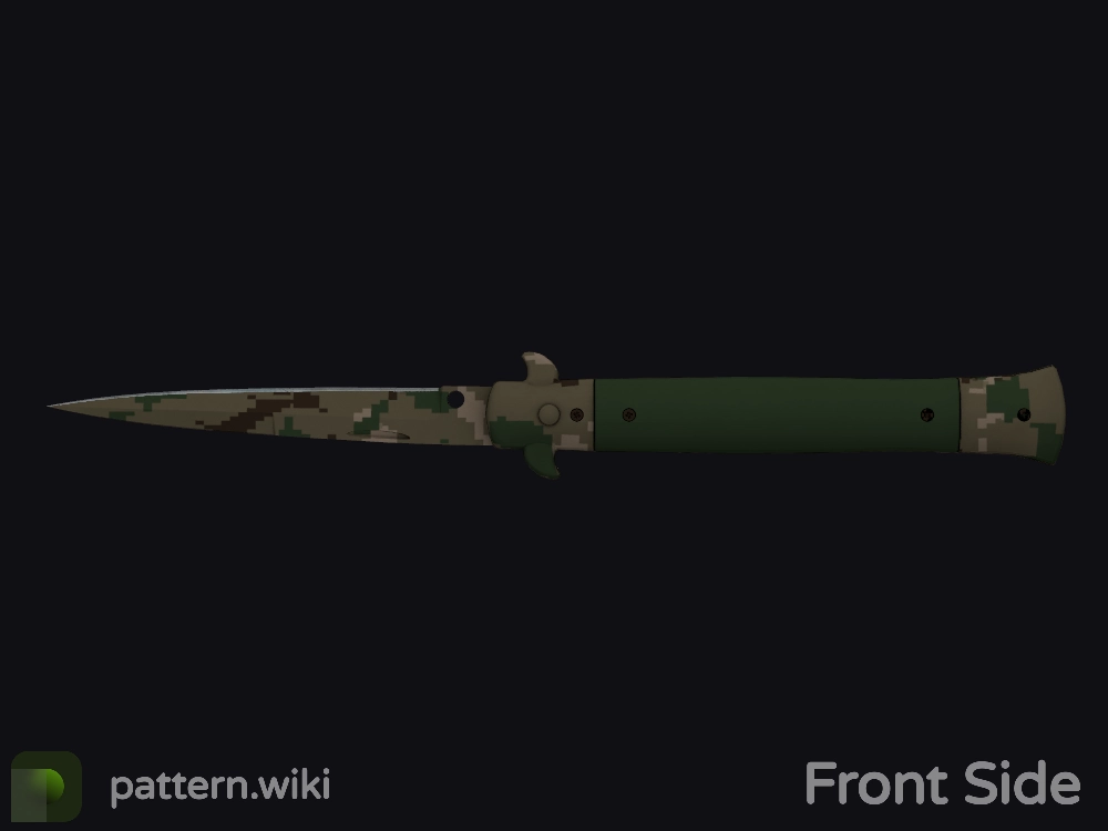 Stiletto Knife Forest DDPAT seed 214