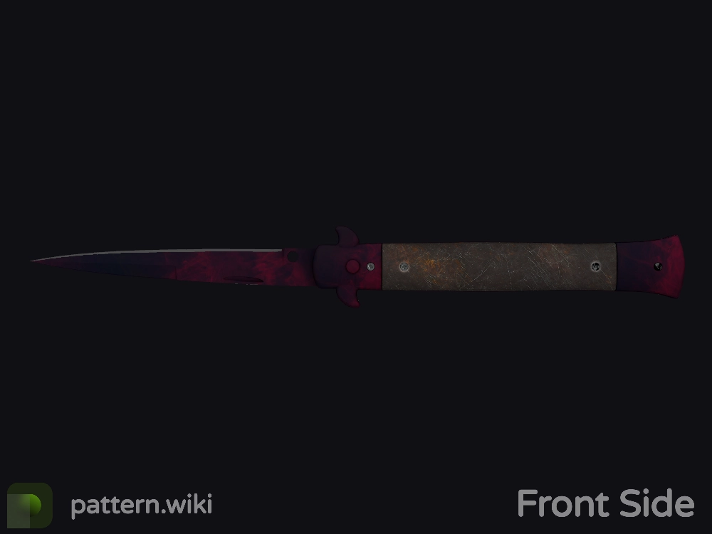 Stiletto Knife Doppler seed 680