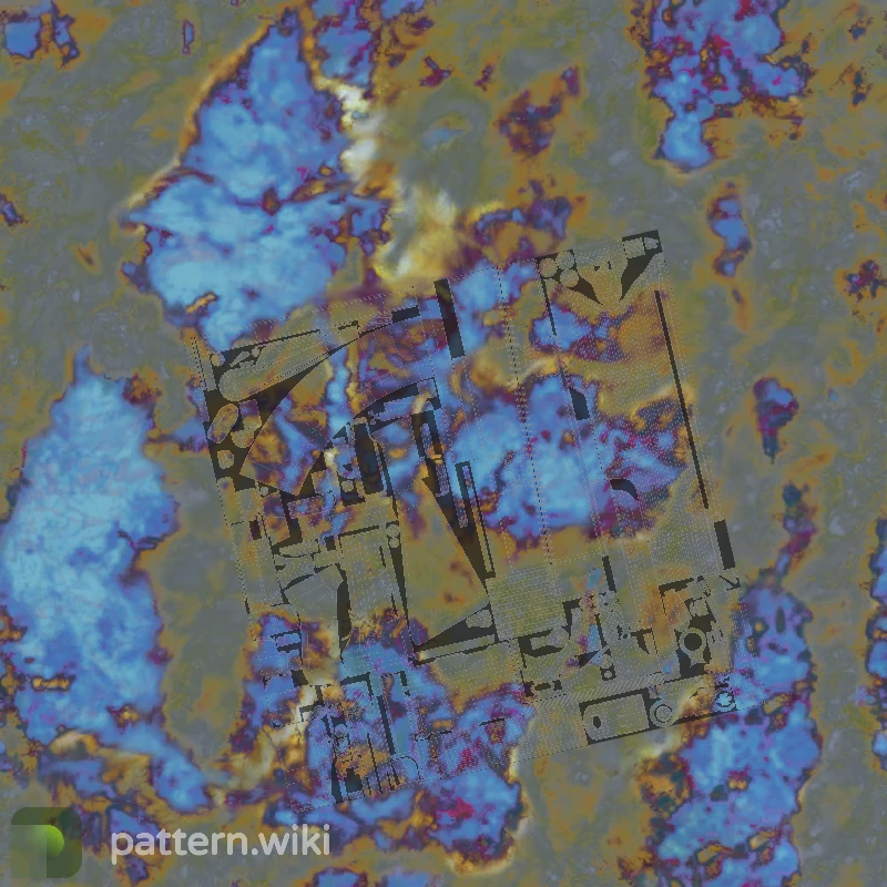 AK-47 Case Hardened seed 79 pattern template