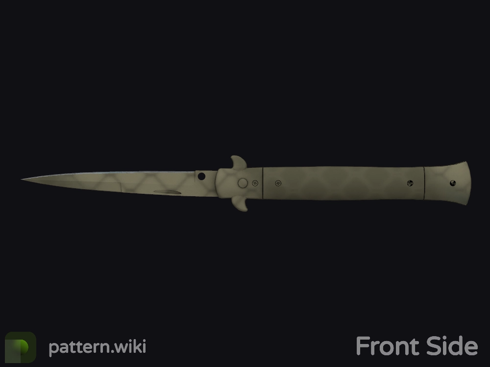 Stiletto Knife Safari Mesh seed 549