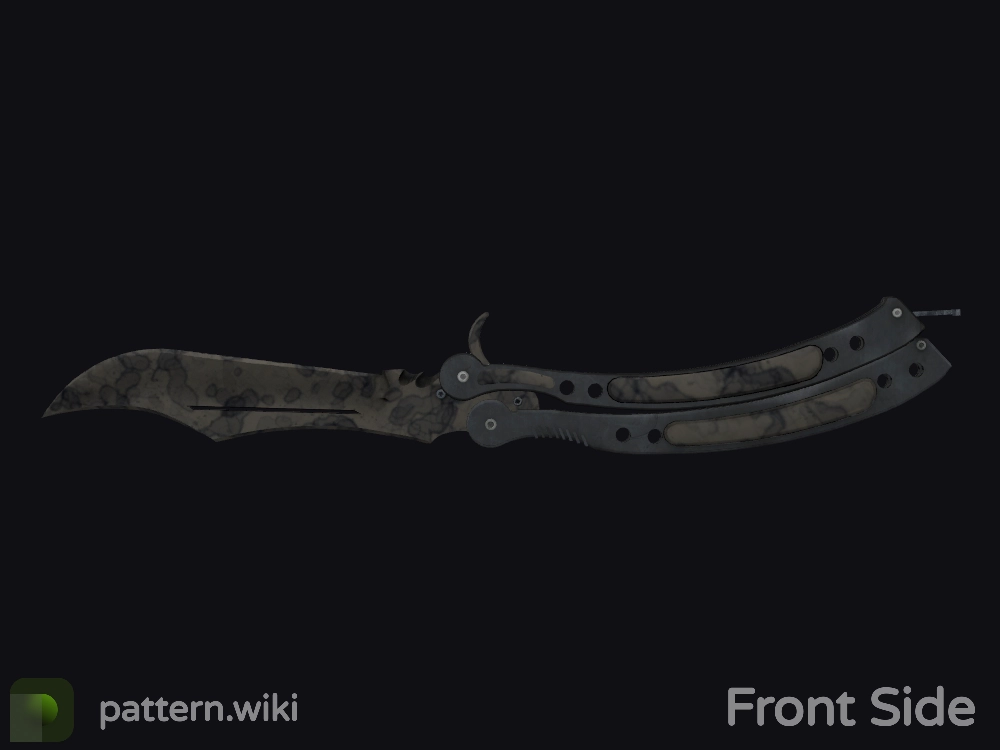 Butterfly Knife Stained seed 60