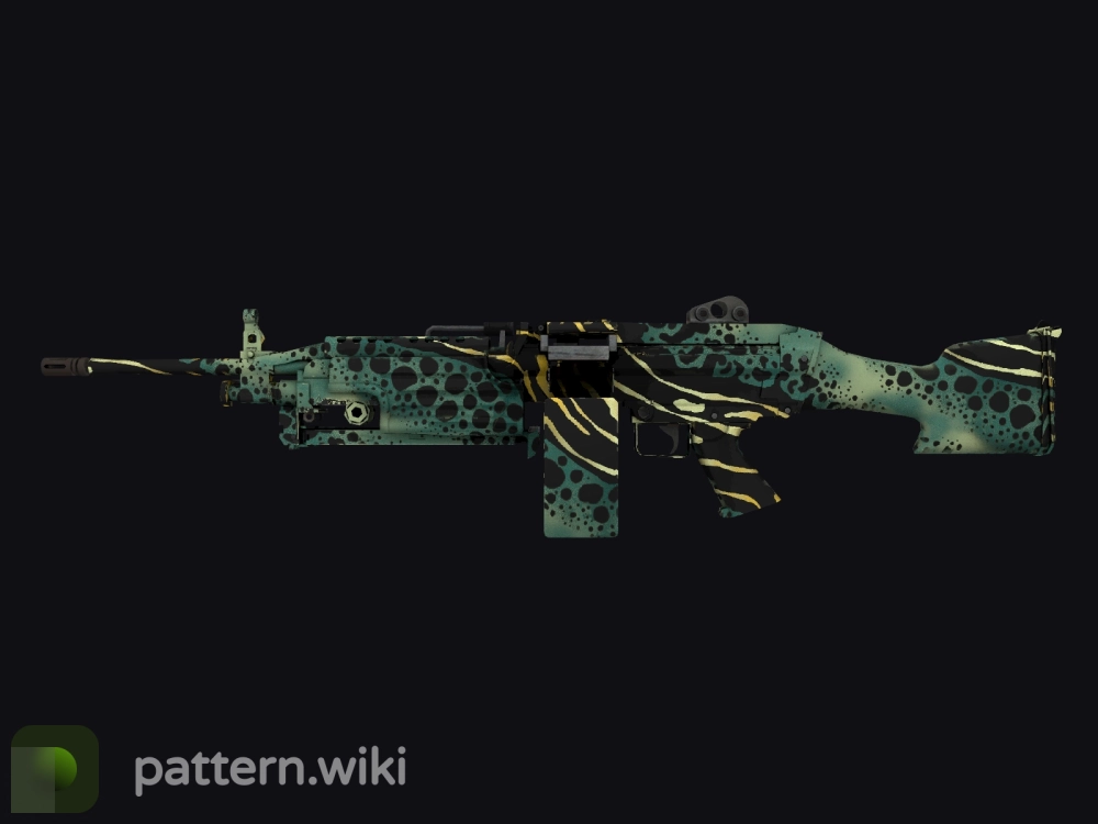 M249 Emerald Poison Dart seed 527