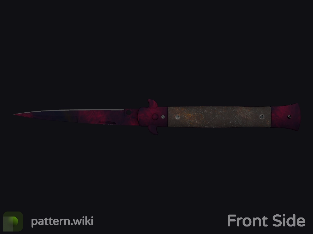 Stiletto Knife Doppler seed 91