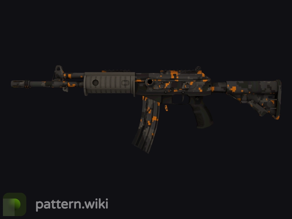 Galil AR Orange DDPAT seed 515