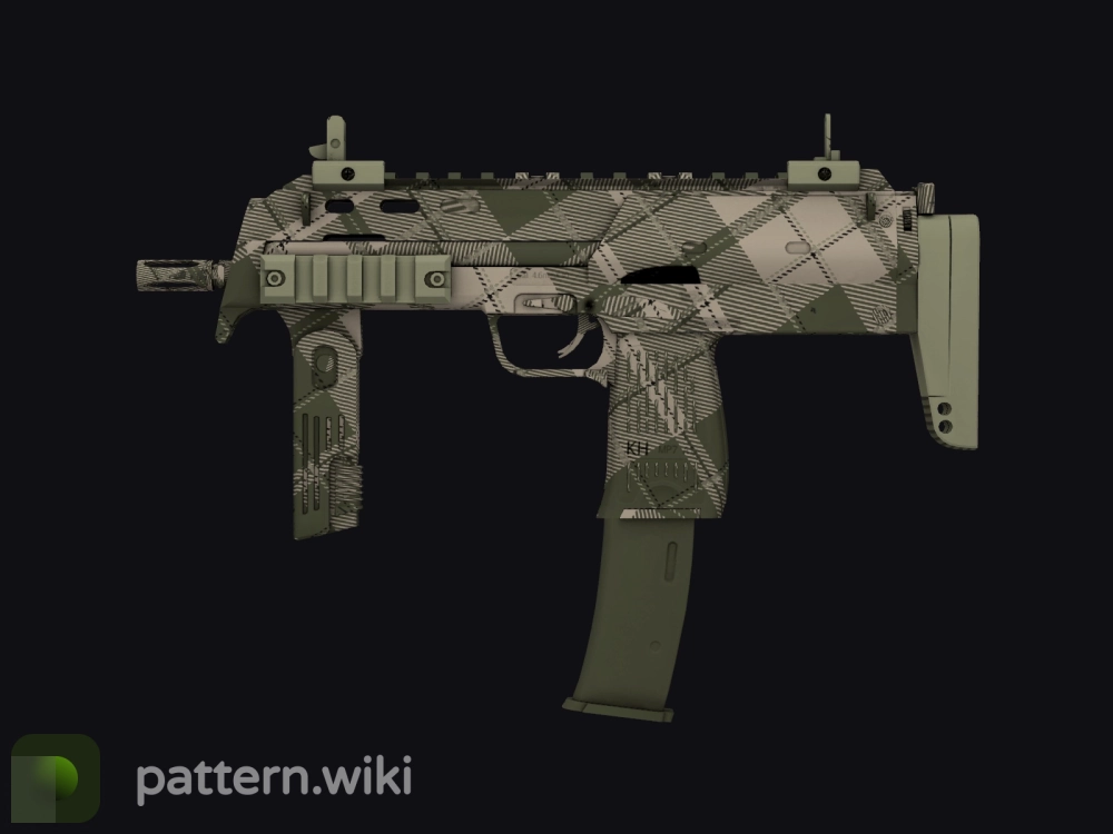 MP7 Olive Plaid seed 322