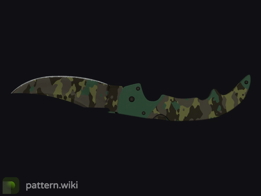 Falchion Knife Boreal Forest seed 910