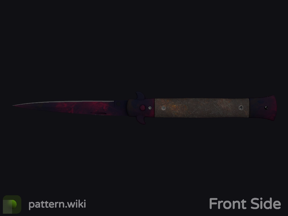 Stiletto Knife Doppler seed 230