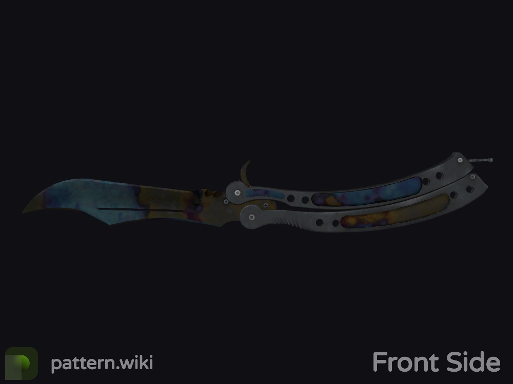 Butterfly Knife Case Hardened seed 902