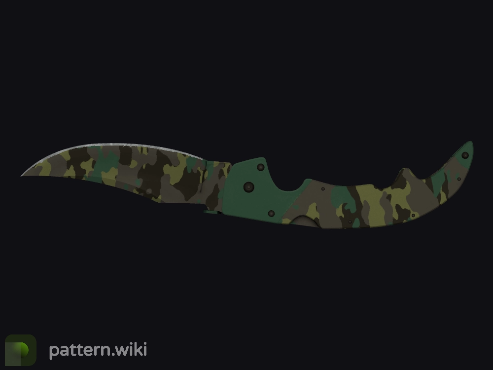 Falchion Knife Boreal Forest seed 222