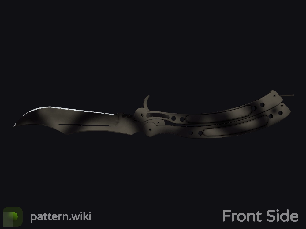 Butterfly Knife Scorched seed 486