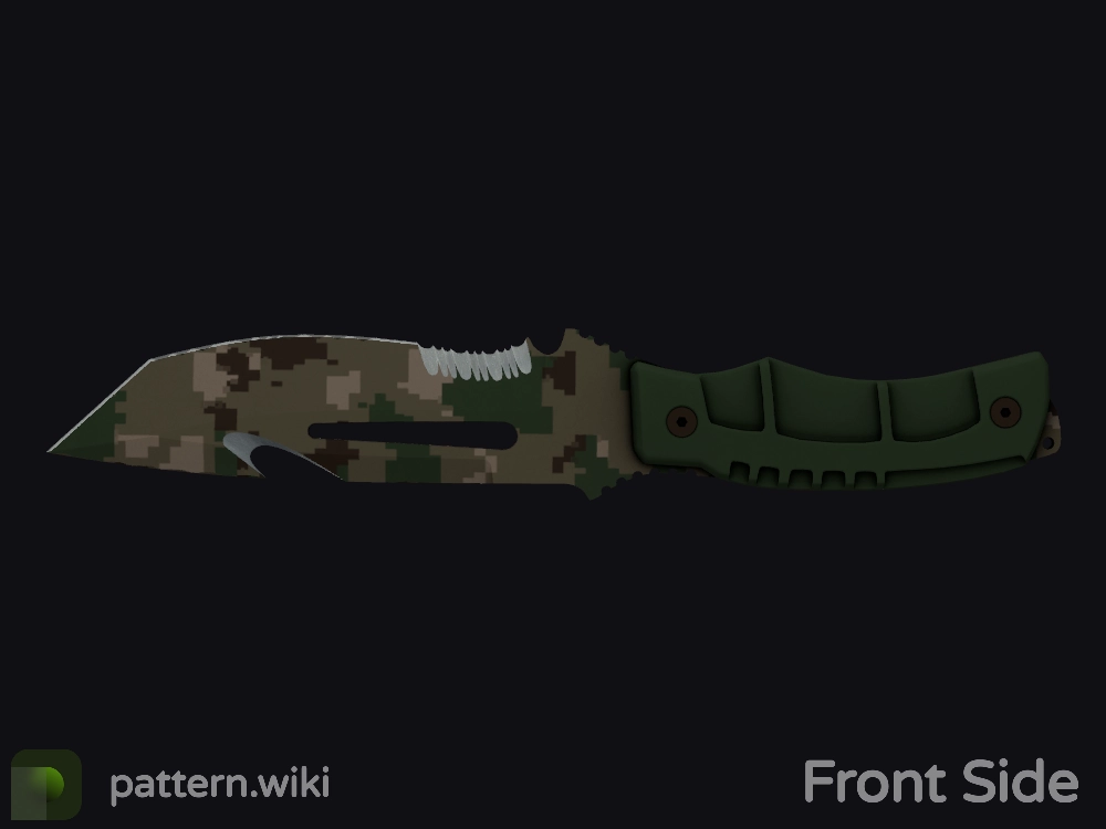 Survival Knife Forest DDPAT seed 332