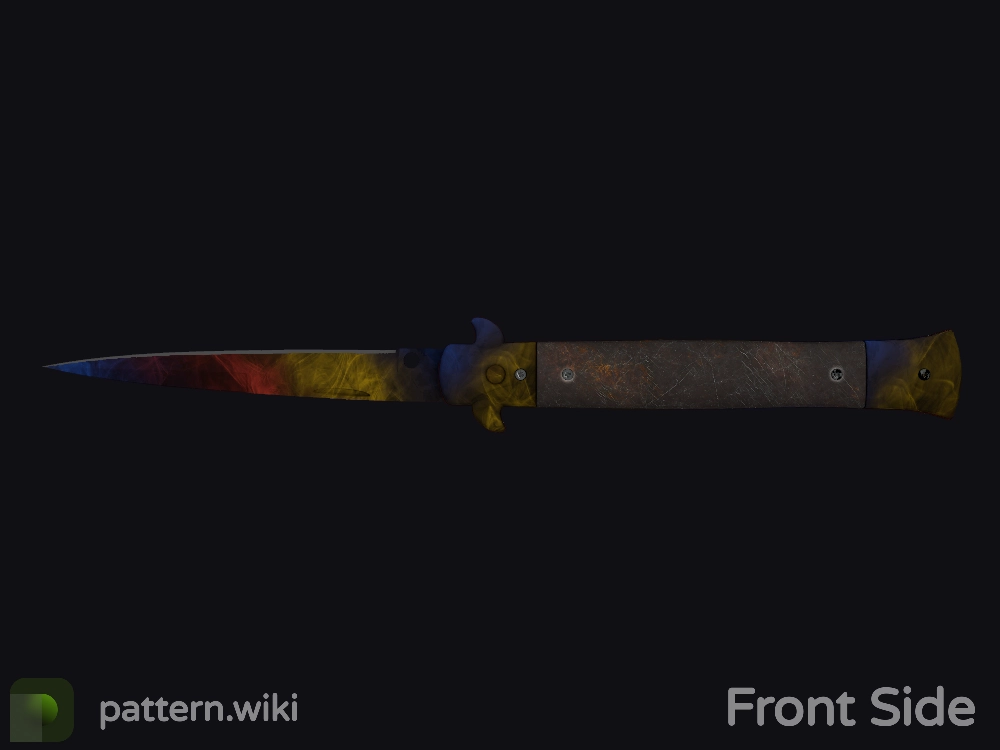 Stiletto Knife Marble Fade seed 925