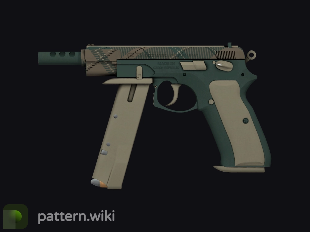 CZ75-Auto Green Plaid seed 861