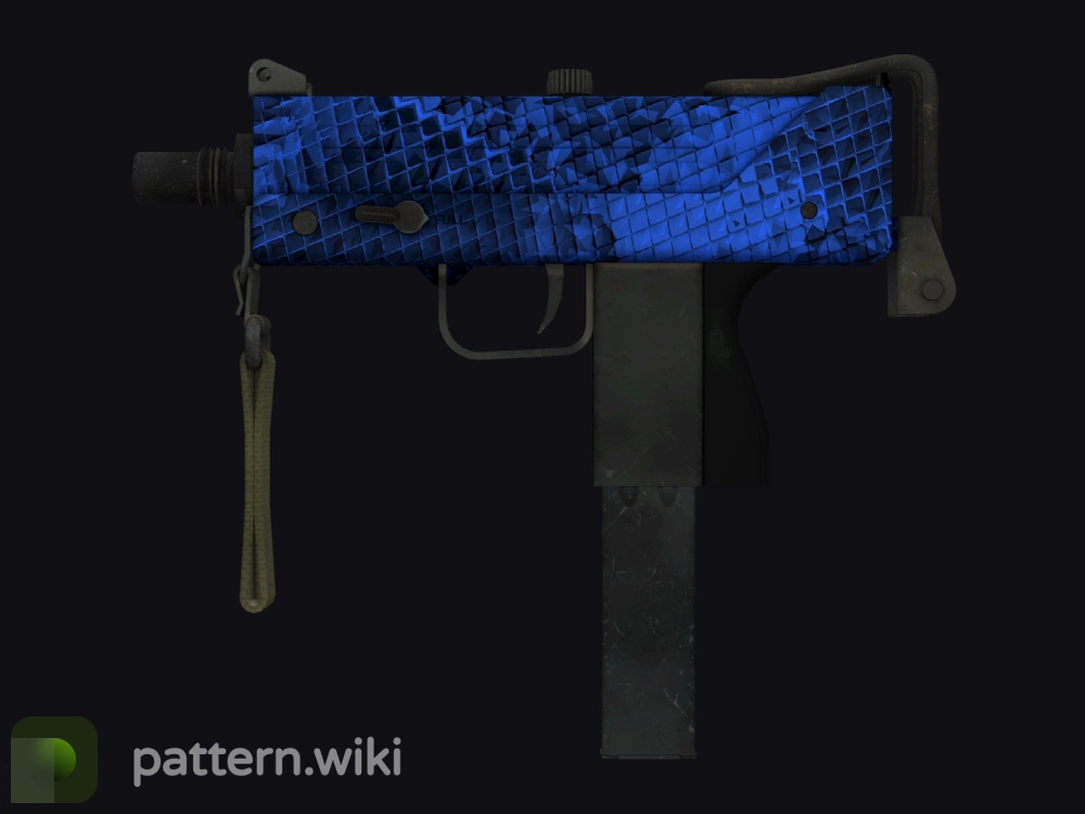 MAC-10 Lapis Gator seed 513