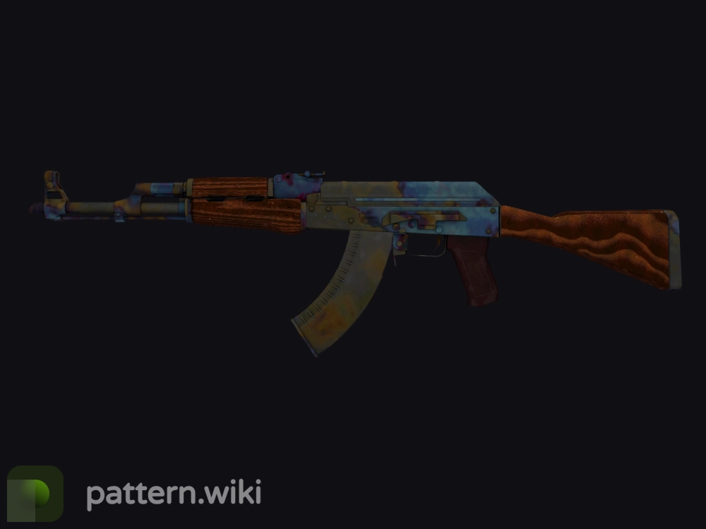 AK-47 Case Hardened seed 698