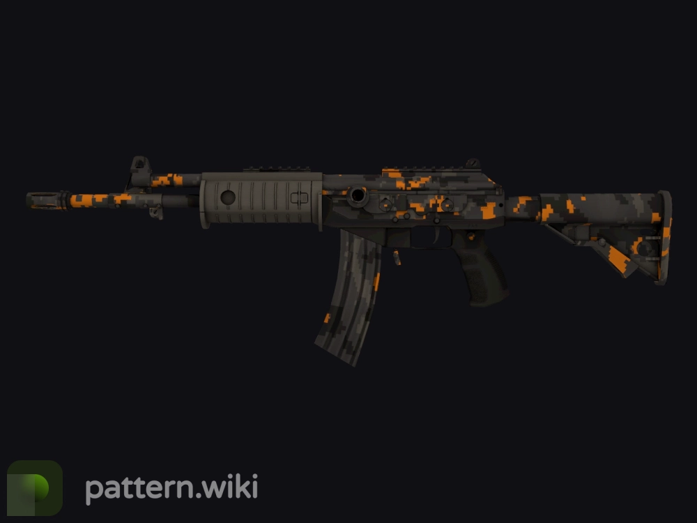 Galil AR Orange DDPAT seed 834