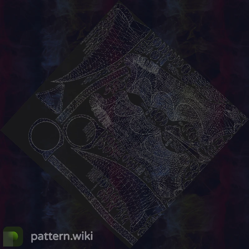 Karambit Doppler seed 896 pattern template