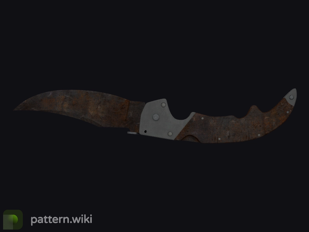 Falchion Knife Rust Coat seed 454