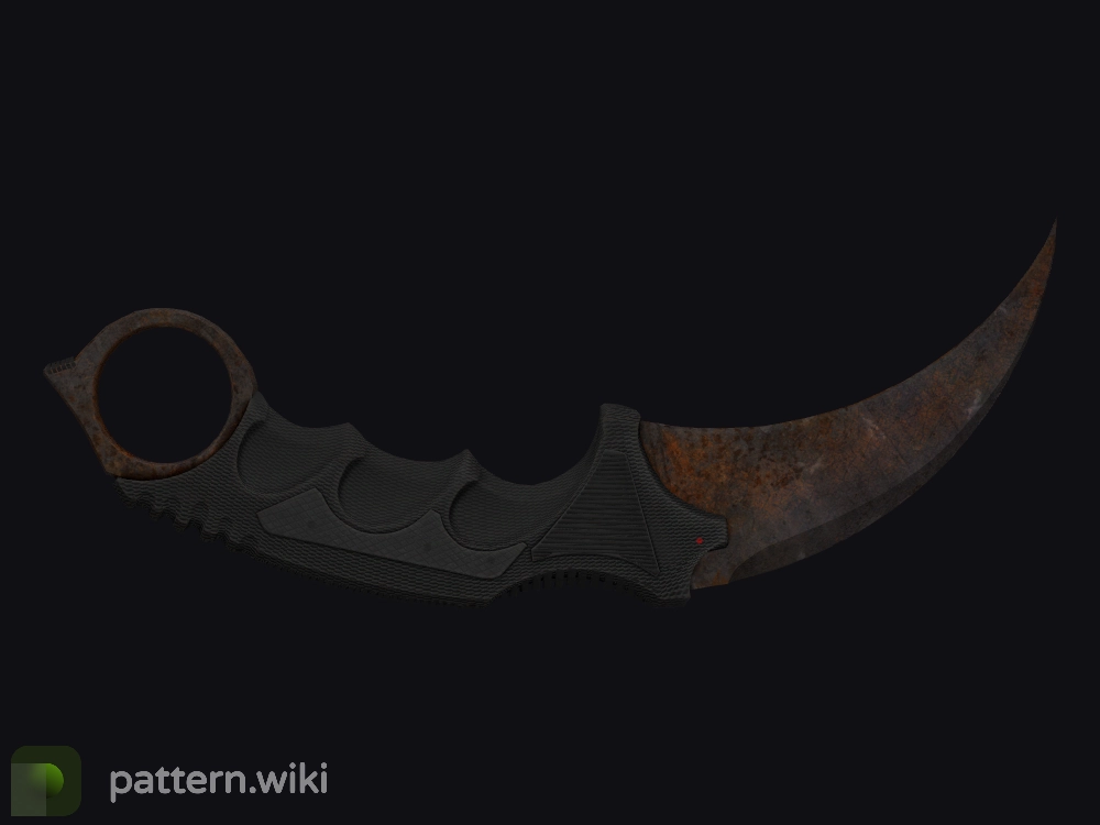 Karambit Rust Coat seed 17