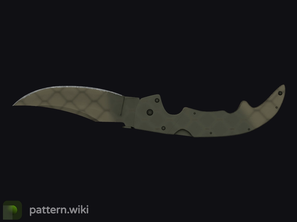 Falchion Knife Safari Mesh seed 160