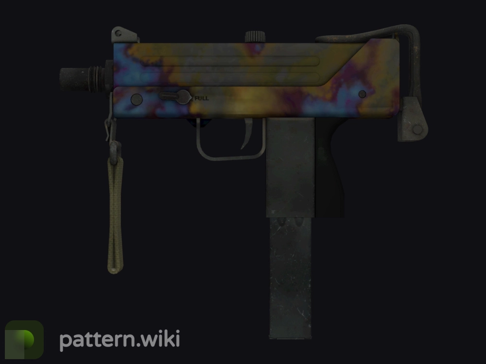 MAC-10 Case Hardened seed 216