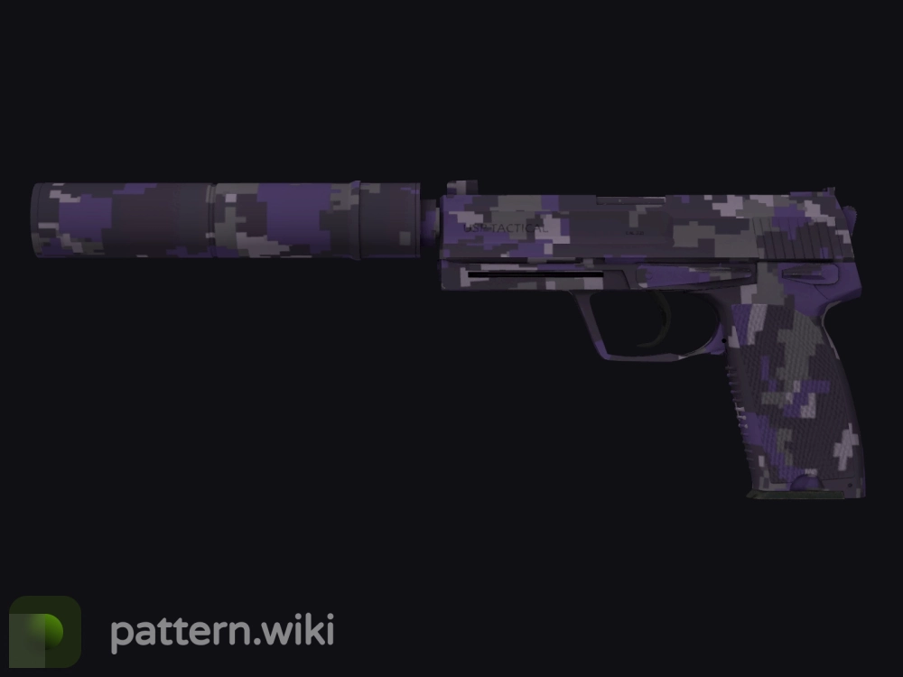 USP-S Purple DDPAT seed 468