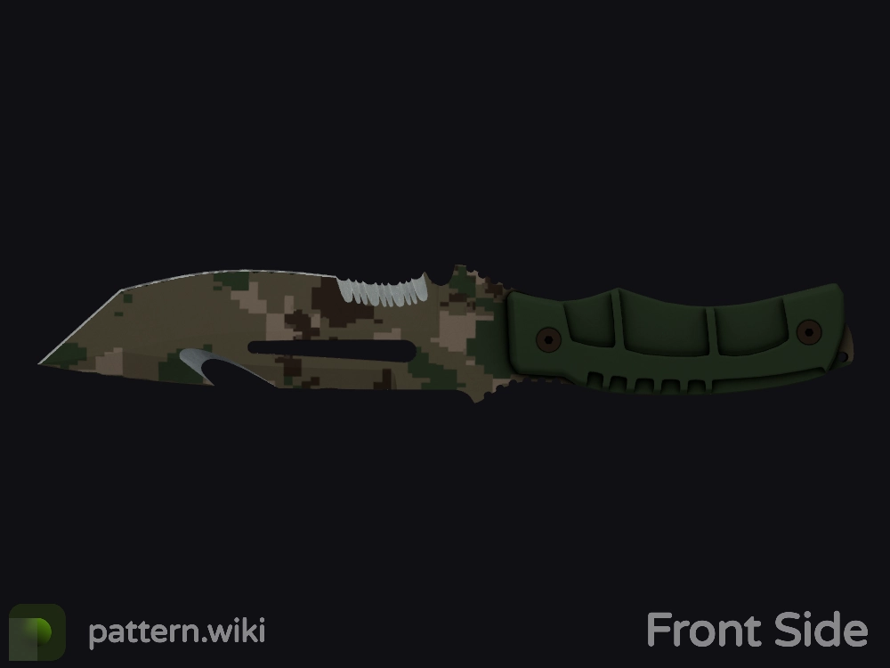 Survival Knife Forest DDPAT seed 450