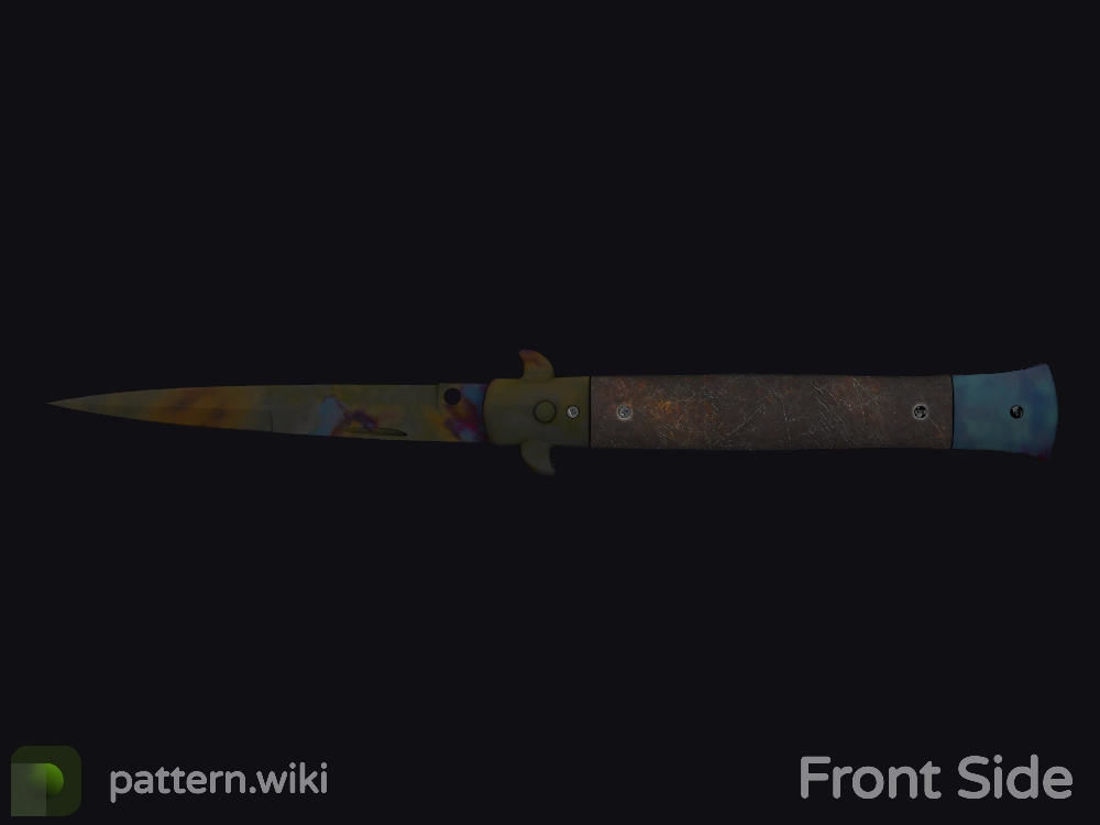 Stiletto Knife Case Hardened seed 504