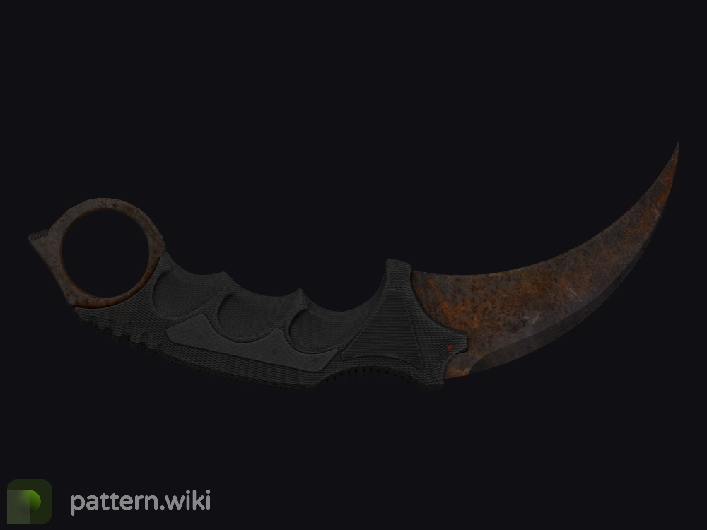 Karambit Rust Coat seed 128