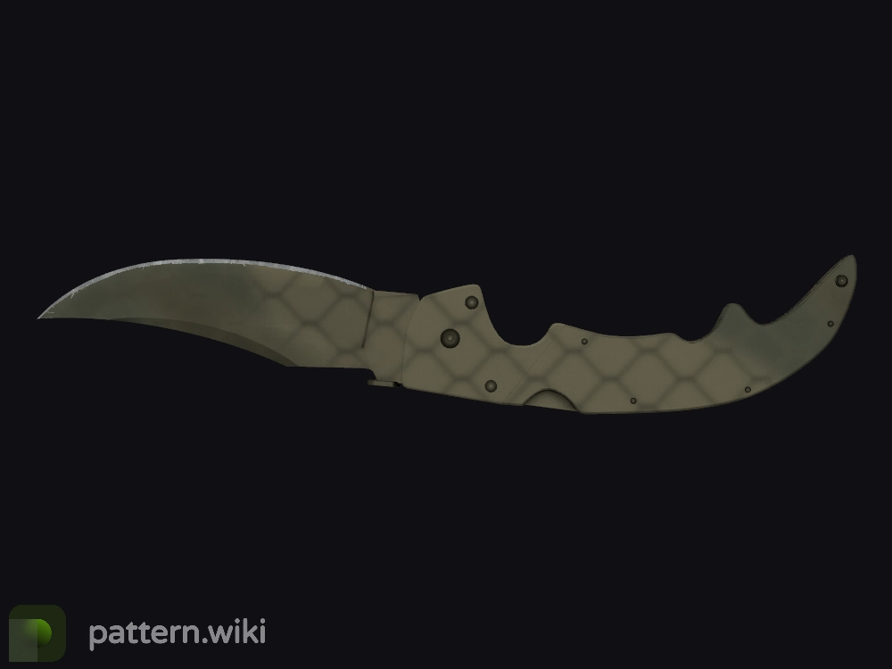 Falchion Knife Safari Mesh seed 540