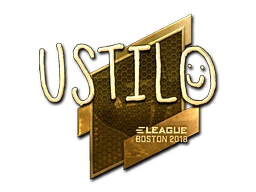 Sticker USTILO (Gold) | Boston 2018 preview