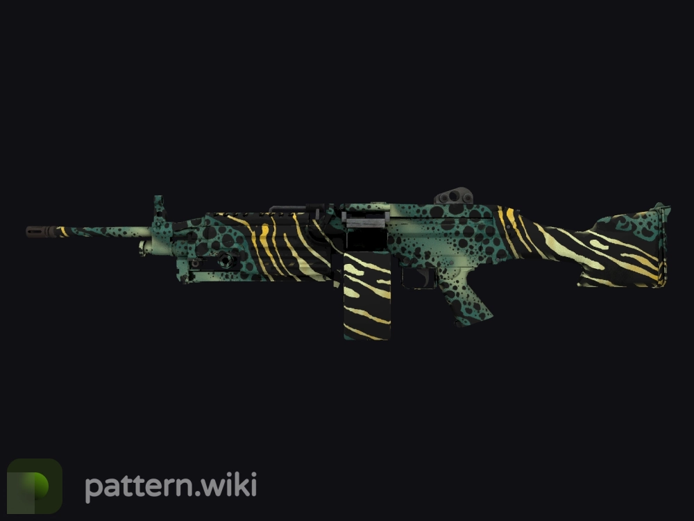 M249 Emerald Poison Dart seed 1000