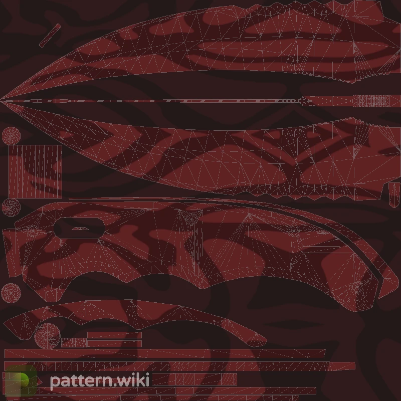 Flip Knife Slaughter seed 134 pattern template