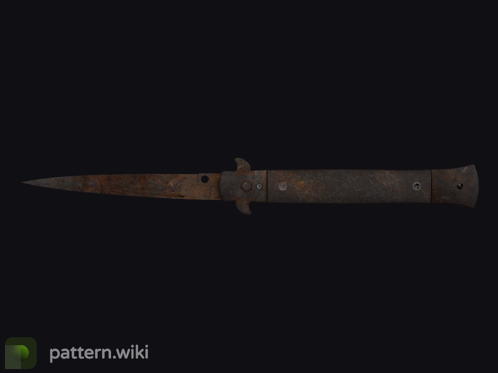 Stiletto Knife Rust Coat seed 171