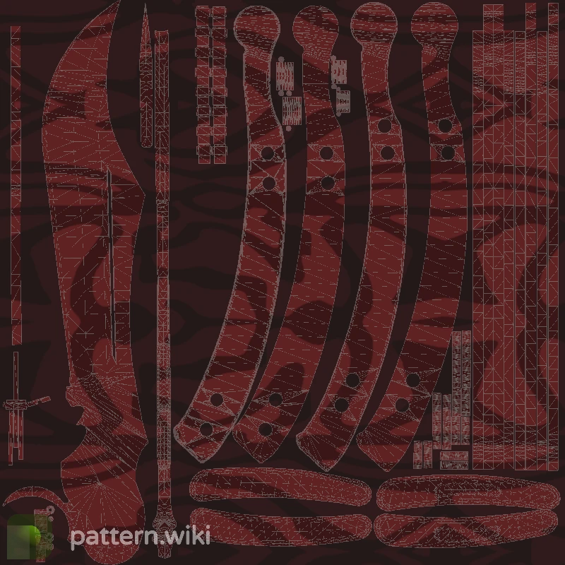 Butterfly Knife Slaughter seed 750 pattern template