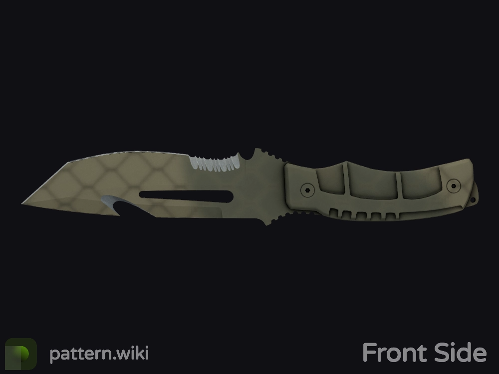 Survival Knife Safari Mesh seed 941