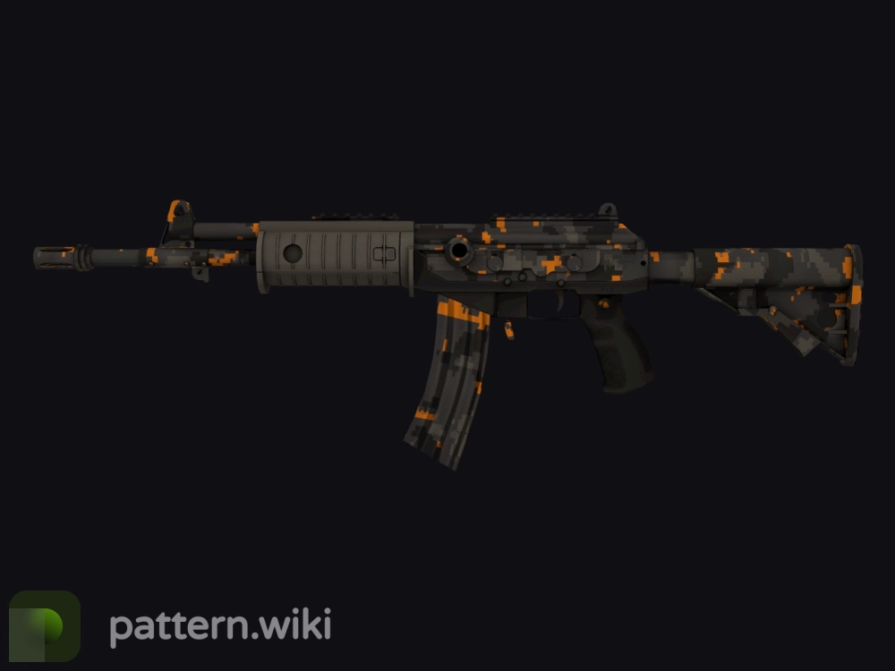 Galil AR Orange DDPAT seed 18