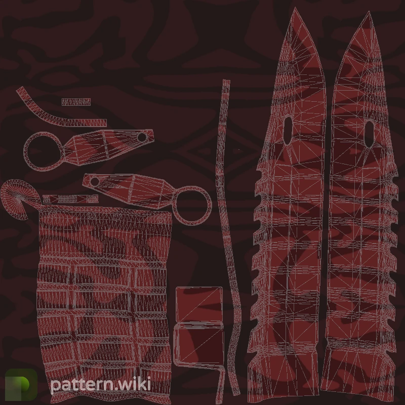 M9 Bayonet Slaughter seed 847 pattern template