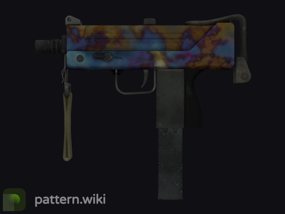 MAC-10 Case Hardened seed 913