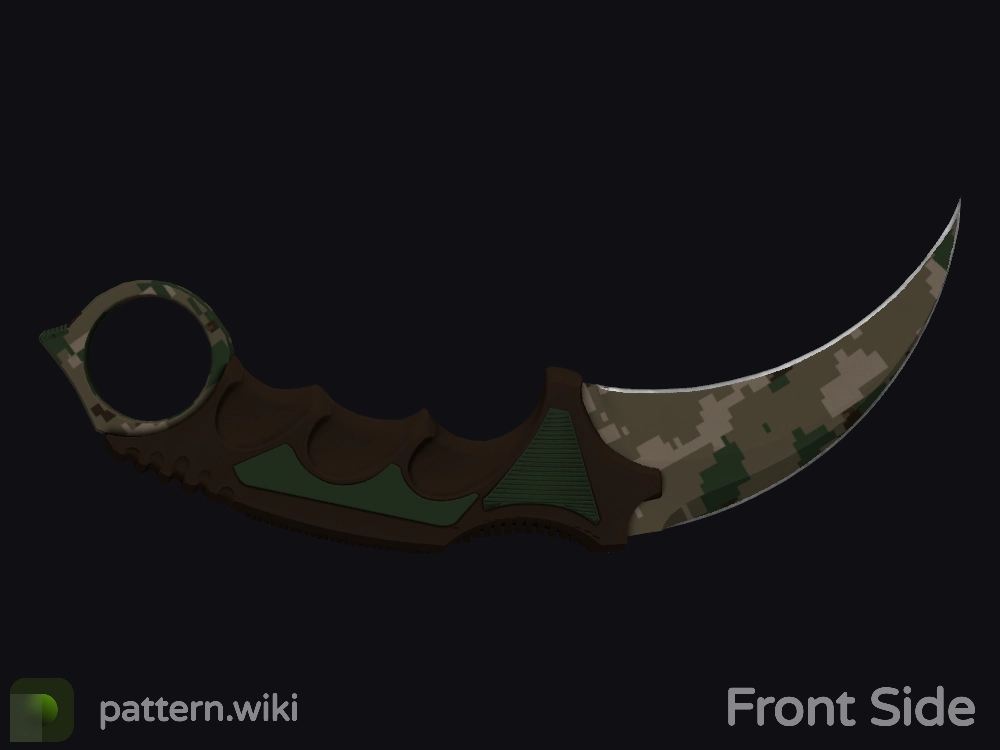 Karambit Forest DDPAT seed 708