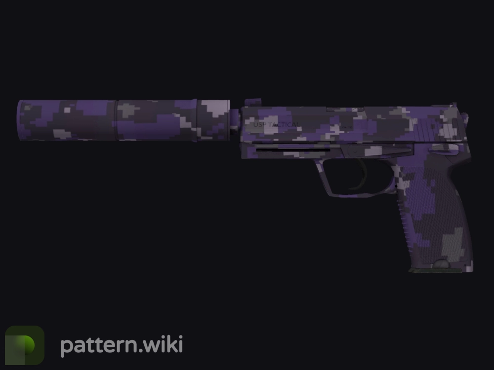 USP-S Purple DDPAT seed 75