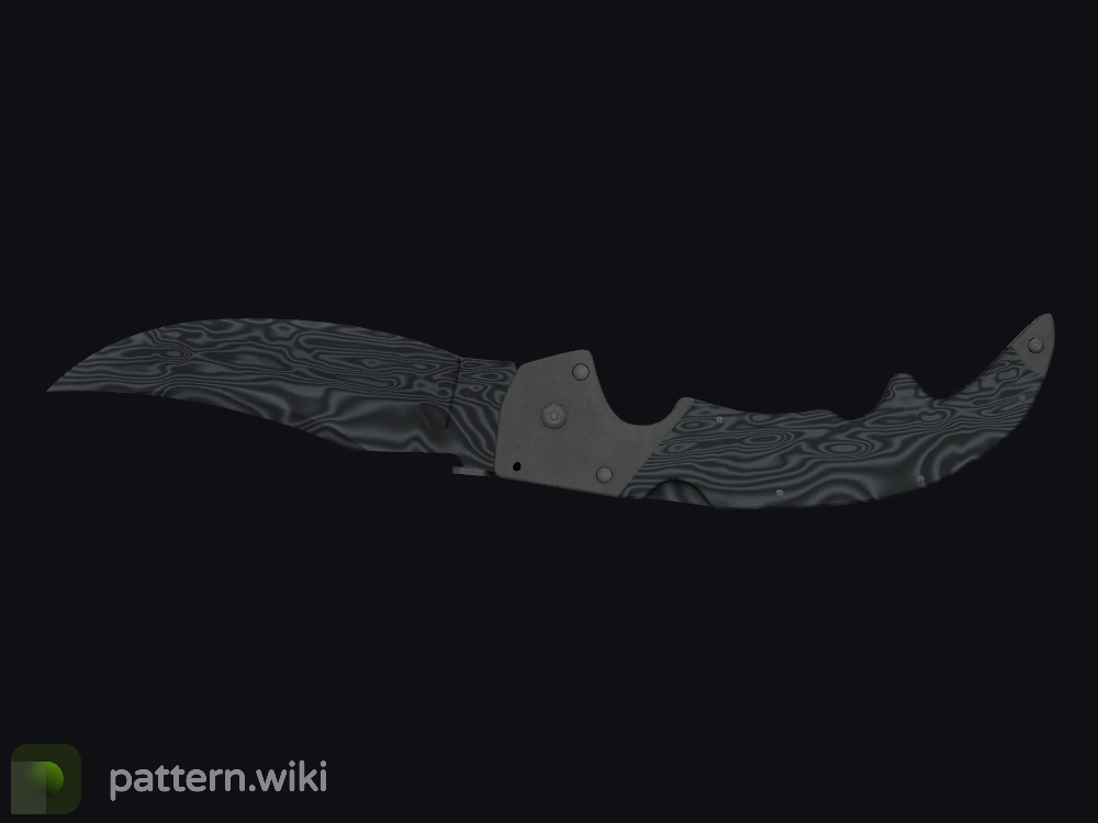 Falchion Knife Damascus Steel seed 38